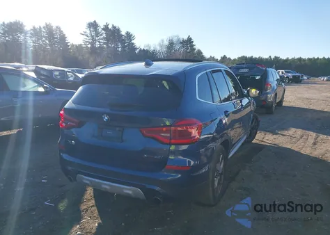 2021 BMW X3 xDrive30I из США, поврежденный, VIN 5UXTY5C04M9F93668